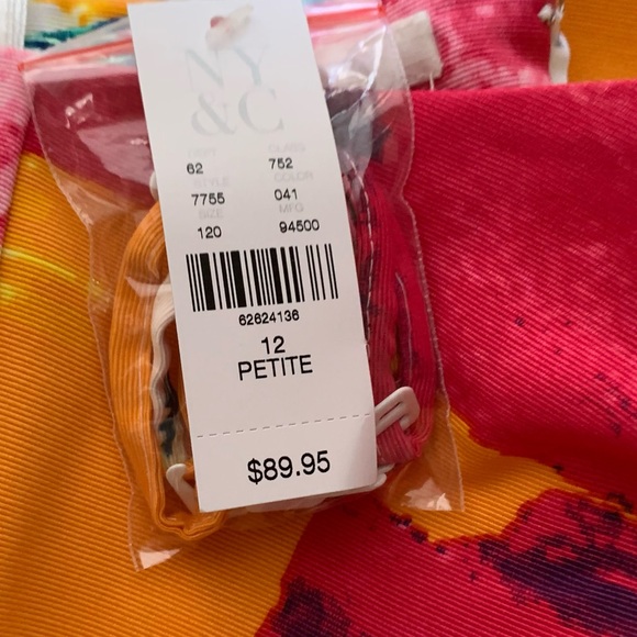 Petite Strapless Bow-Front Midi Dress - Picture 4 of 4